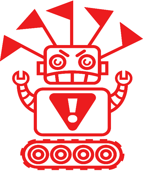 Red Flag Machine robot image